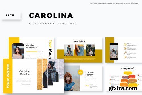 Carolina - Powerpoint Google Slides and Keynote Templates