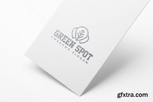 Green Spot Logo Template