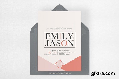 Wedding Invitation Suite - Emily