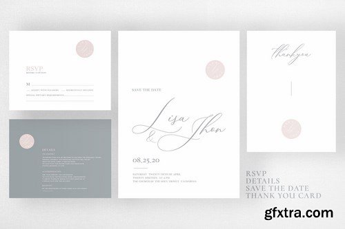 Wedding Invitation Suite - Lisa