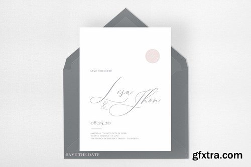 Wedding Invitation Suite - Lisa