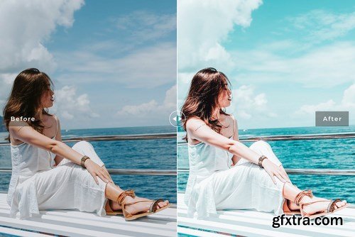 Tahiti Mobile & Desktop Lightroom Presets