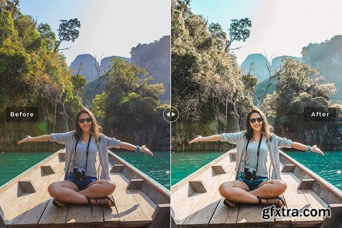 Tahiti Mobile & Desktop Lightroom Presets