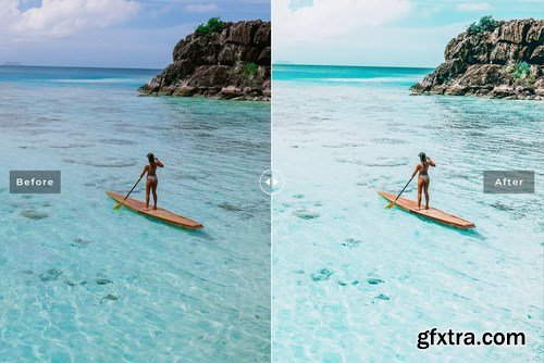 Tahiti Mobile & Desktop Lightroom Presets