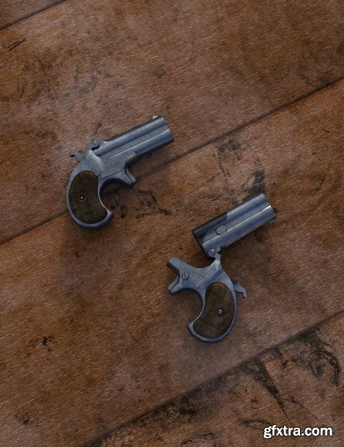 Daz3D - Old West Firearms Vol 2