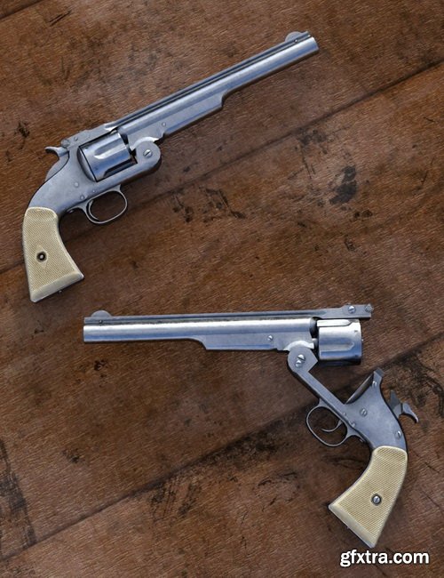 Daz3D - Old West Firearms Vol 3