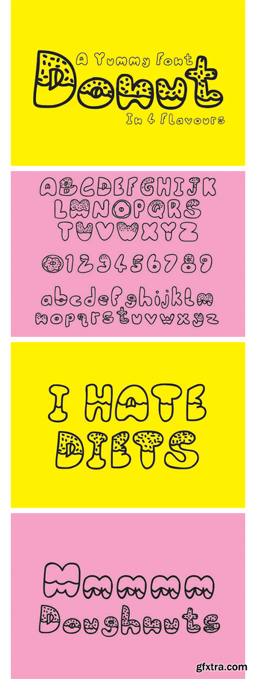 Donut Font