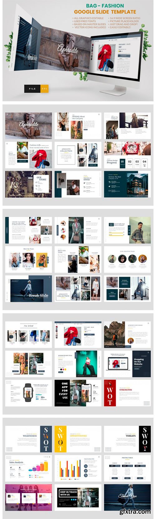 CM - BAG - FASHION Google Slide Template 4277561