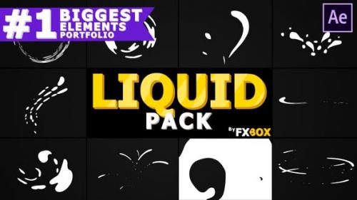 Videohive - Liquid Shapes Collection | After Effects