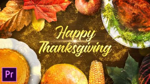 Videohive - Thanksgiving Wishes - Premiere Pro