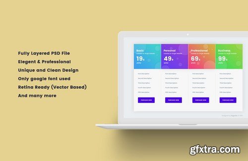 MA - Pricing Table 004