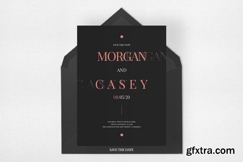 Wedding Invitation Suite - Morsey