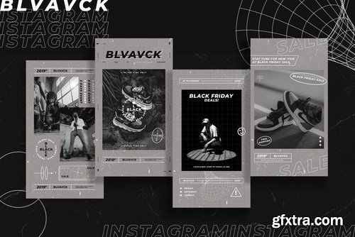 BLVAVCK - Instagram Stories Template