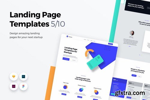 Landing Page Templates - Web UI Kit - 5