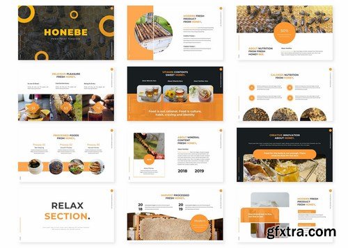 Honebee - Powerpoint Google Slides and Keynote Templates