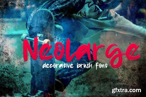 Neolarge - Decorative Brush Font