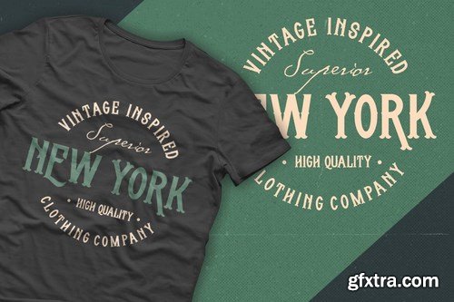 CM - Whisholder Vintage Retro Typeface 4289674