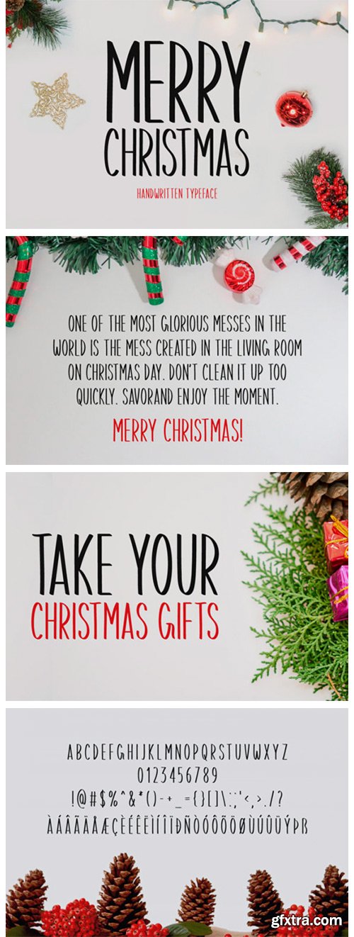 Merry Christmas Font