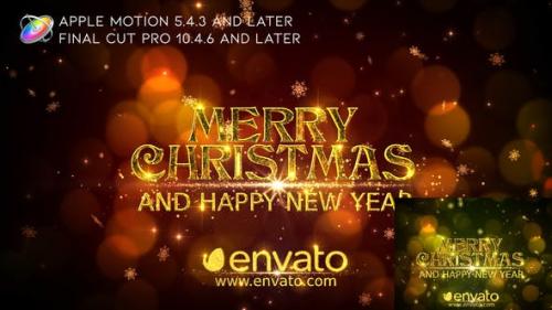 Videohive - Merry Christmas Wishes - Apple Motion