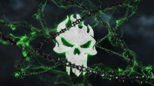 Videohive - Dark Chains Horror Logo