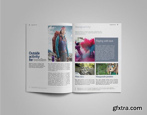 InDesign Magazine Template