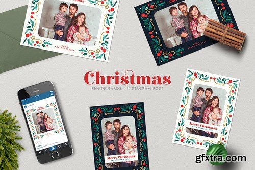 Christmas PhotoCards +Instagram Post