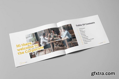 Business Brochure vol.3 Landscape