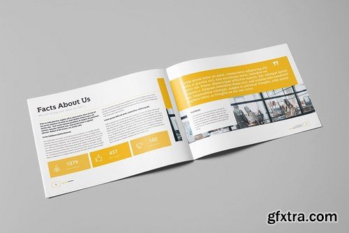 Business Brochure vol.3 Landscape