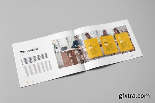 Business Brochure vol.3 Landscape