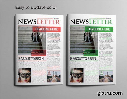 InDesign Newsletter Template