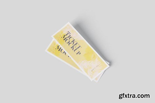 Ticket Mockup Set