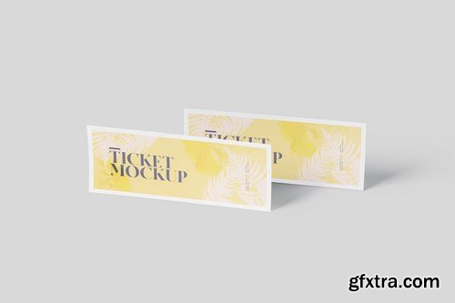 Ticket Mockup Set