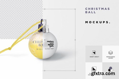 Christmas Ball Mockup Set