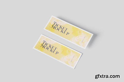 Ticket Mockup Set