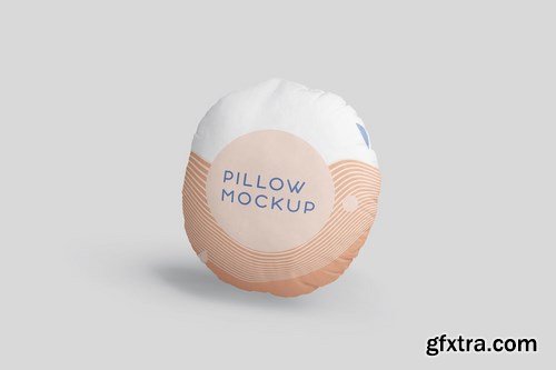 Pillow Mockup Set - Round