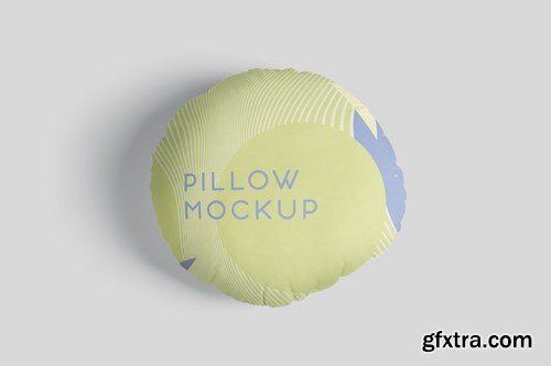 Pillow Mockup Set - Round