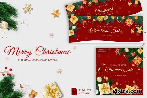 Christmas Social Media Banner