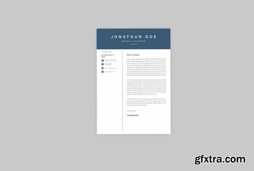 Jonathan Graphic Resume Designer