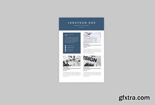 Jonathan Graphic Resume Designer