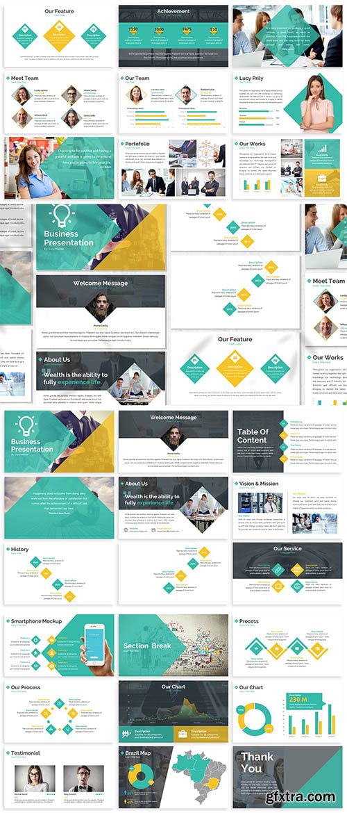 Brain - Business Powerpoint Template