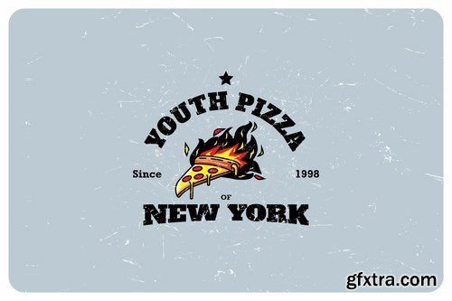 youth pizza - Mascot & Esport Logo