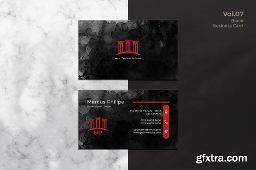 Black Business Card Bundle