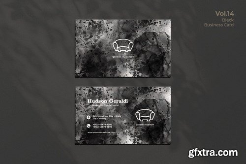 Black Business Card Bundle