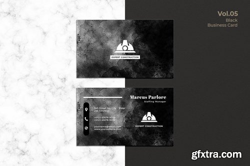 Black Business Card Bundle