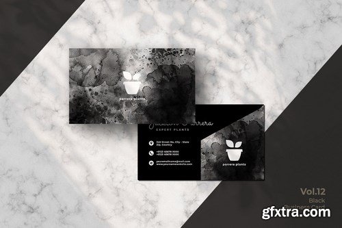 Black Business Card Bundle