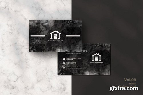 Black Business Card Bundle