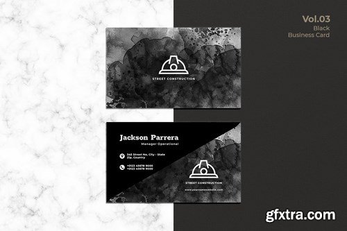 Black Business Card Bundle