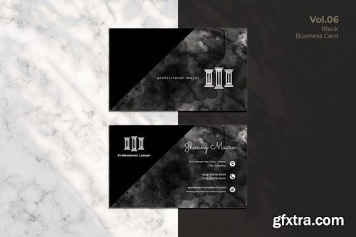 Black Business Card Bundle