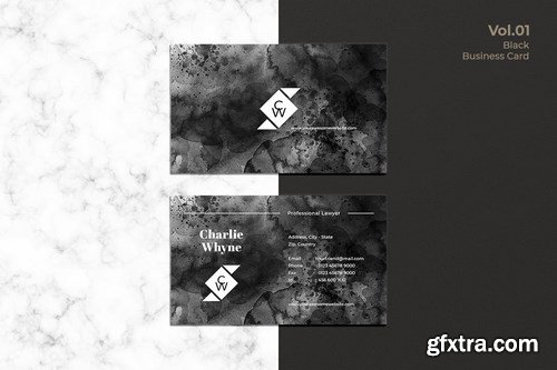 Black Business Card Bundle