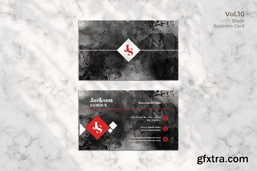 Black Business Card Bundle